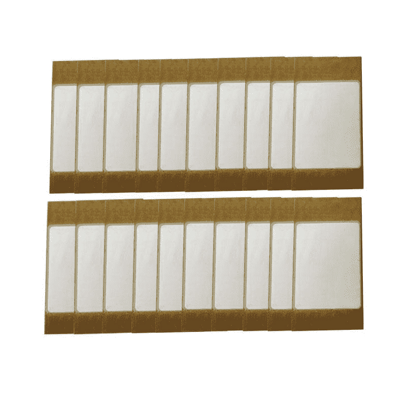 Sensing Power Generation Sheet Beeping Sheet Piezoelektrisk keramisk plade Ultrasonic Sensing Sheet Dobbeltsidet Power Generation Sheet 60×30×0,6 mm